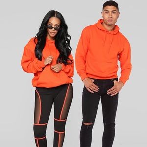Orange Boyfriend Hoodie